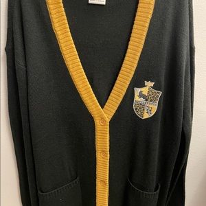Harry Potter plus size Hufflepuff cardigan